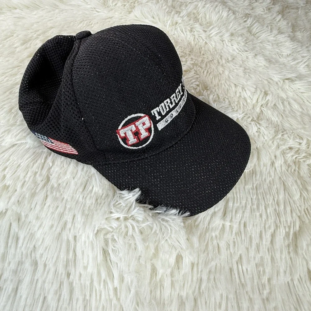 Torrey Pines Golf Course Fitted Cap Black Mens L/XL Legendary Headwear Hat